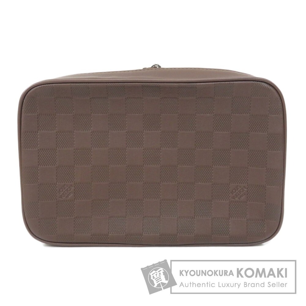 Louis Vuitton Trousse Toilette Damier Infini Black Shoulder Bag